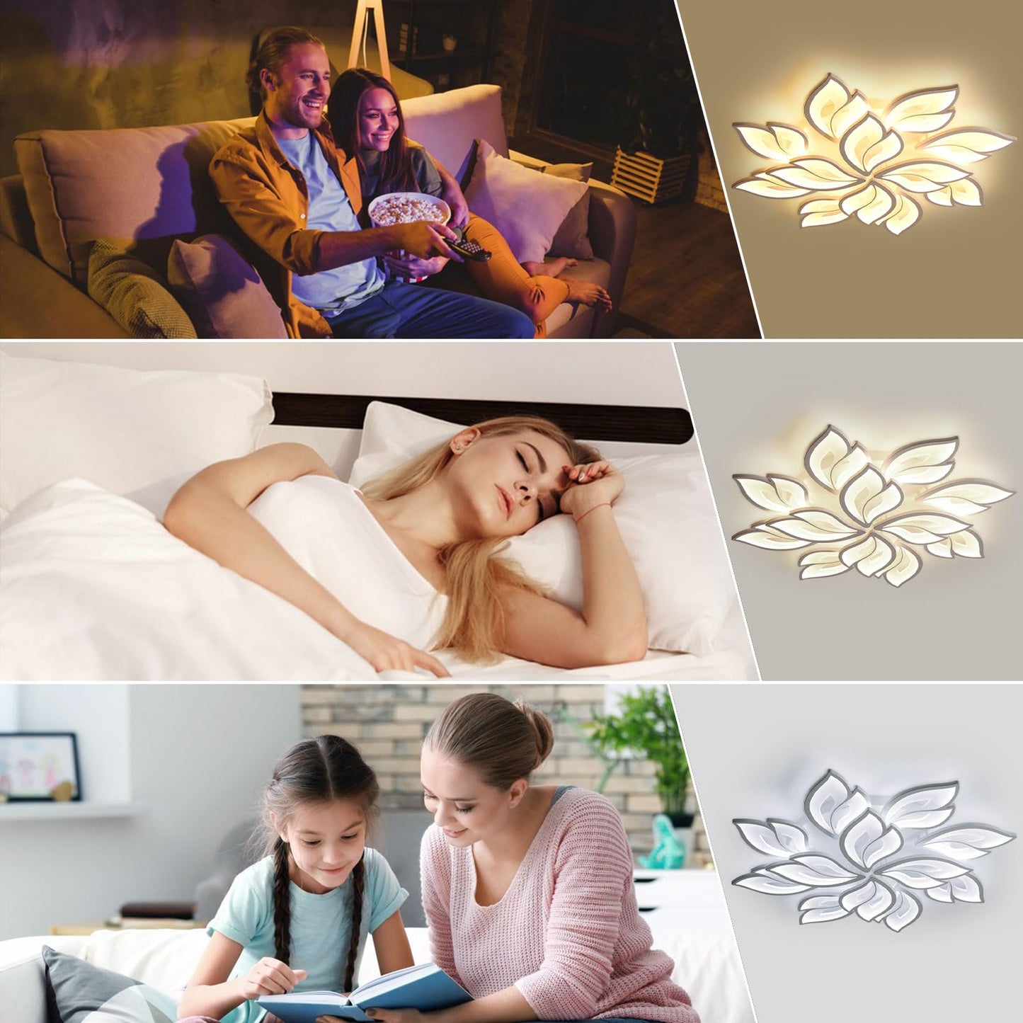 Plafón LED BAYHT Inteligente - 12 Luces, Alexa, Regulable