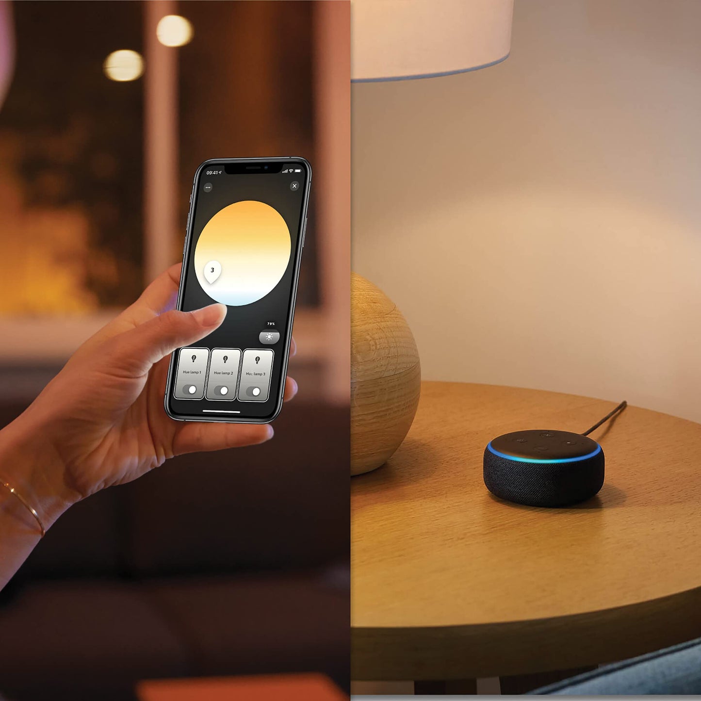 Philips Hue Enrave L – Lámpara de Techo LED Inteligente, Alexa/Google