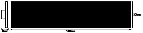 Panel LED LEDVANCE SMART+ WiFi - RGB, 120x30cm, Alexa
