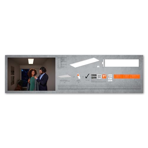 Panel LED LEDVANCE SMART+ WiFi - RGB, 120x30cm, Alexa