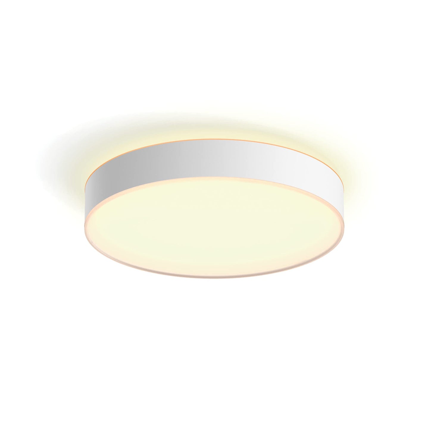 Philips Hue Enrave L – Lámpara Techo LED, Alexa/Google, Blanco