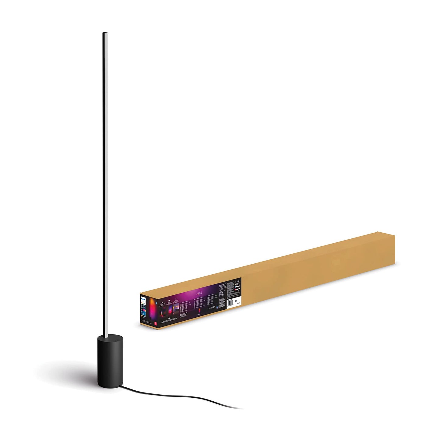 Lámpara de Pie Inteligente Philips Hue Signe - Luz Gradient, Colores, Alexa