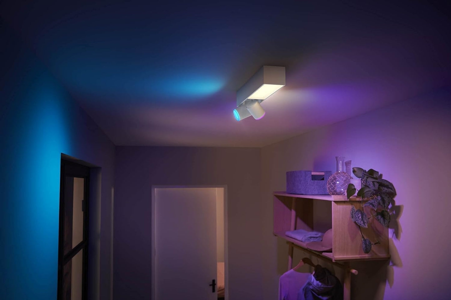 Lámpara Inteligente Philips Hue Centris - 2 Focos, RGBW, Alexa