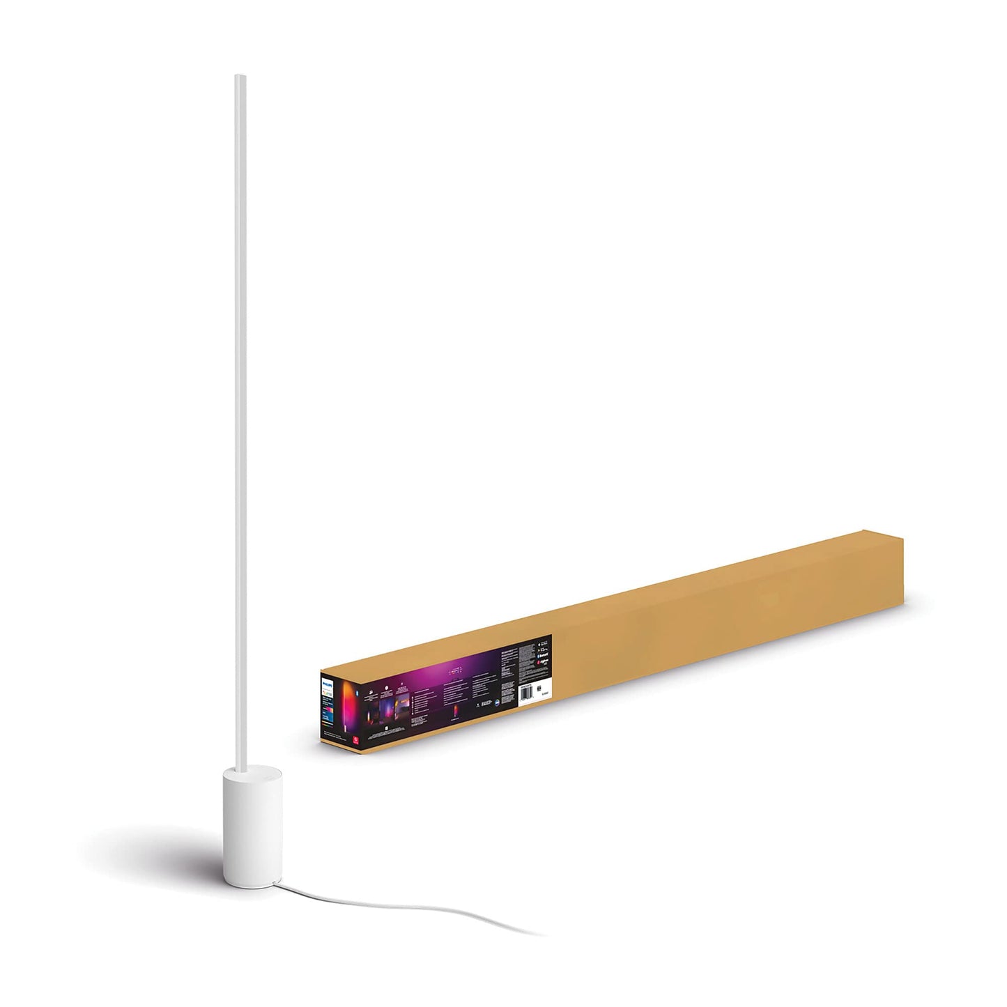 Lámpara de Pie Inteligente Philips Hue Signe - Luz Gradient, Colores, Alexa