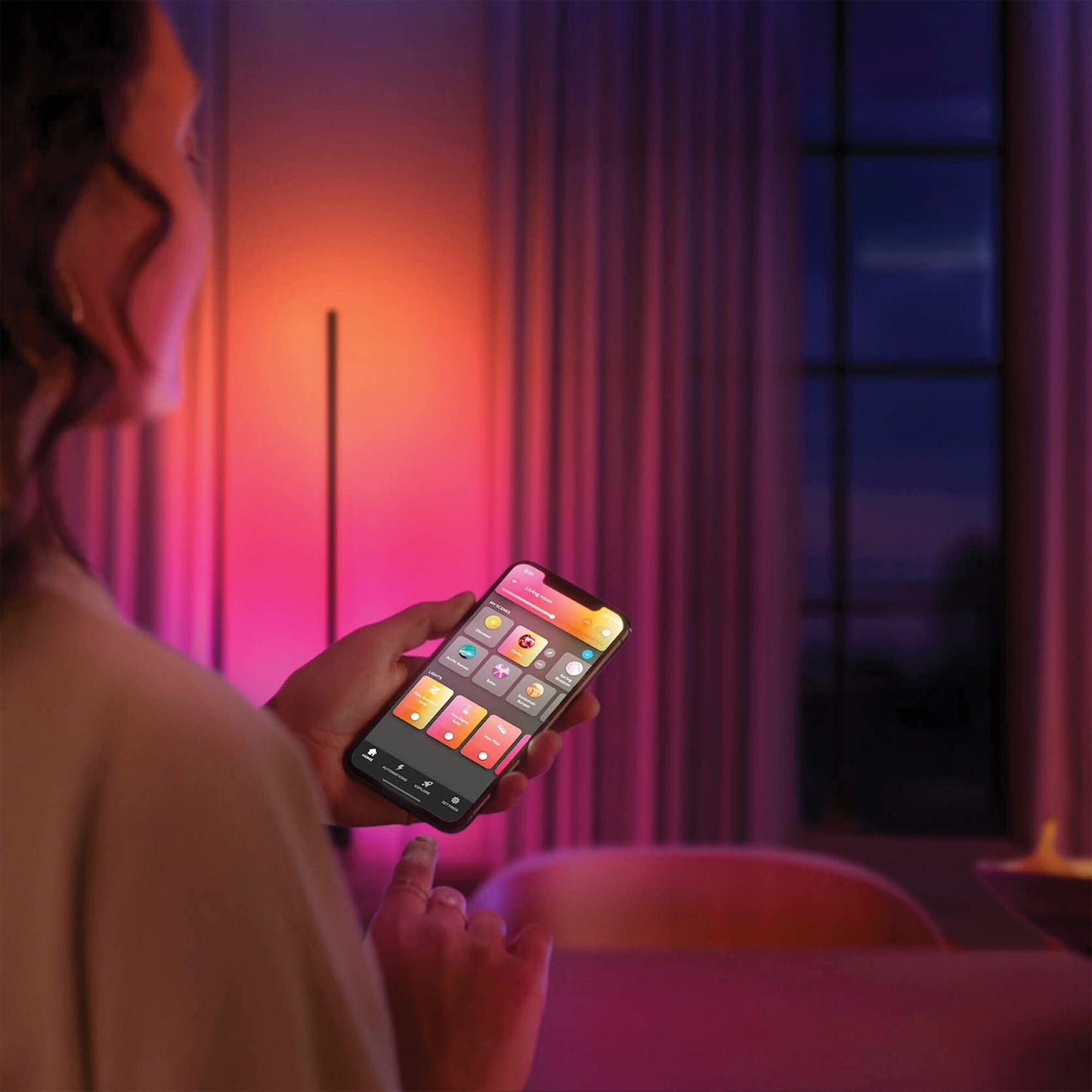 Lámpara Mesa Philips Hue Signe - Alexa