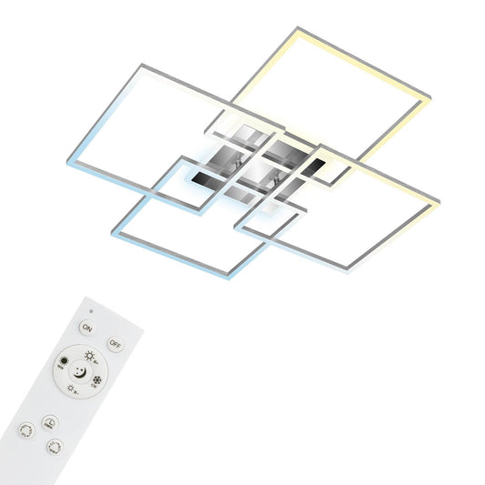 Lámpara de Techo LED Inteligente Briloner - Alexa, WiFi, Color Ajustable