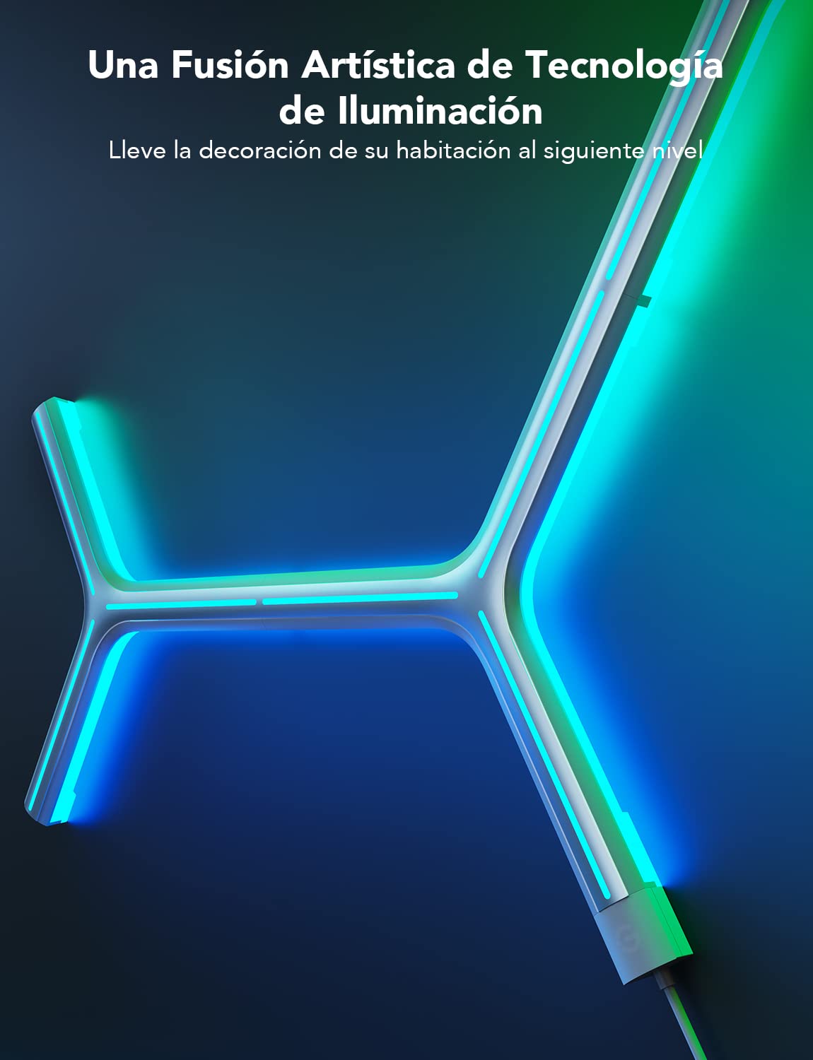 Luces LED Govee Glide Y - RGBIC, Música, WiFi