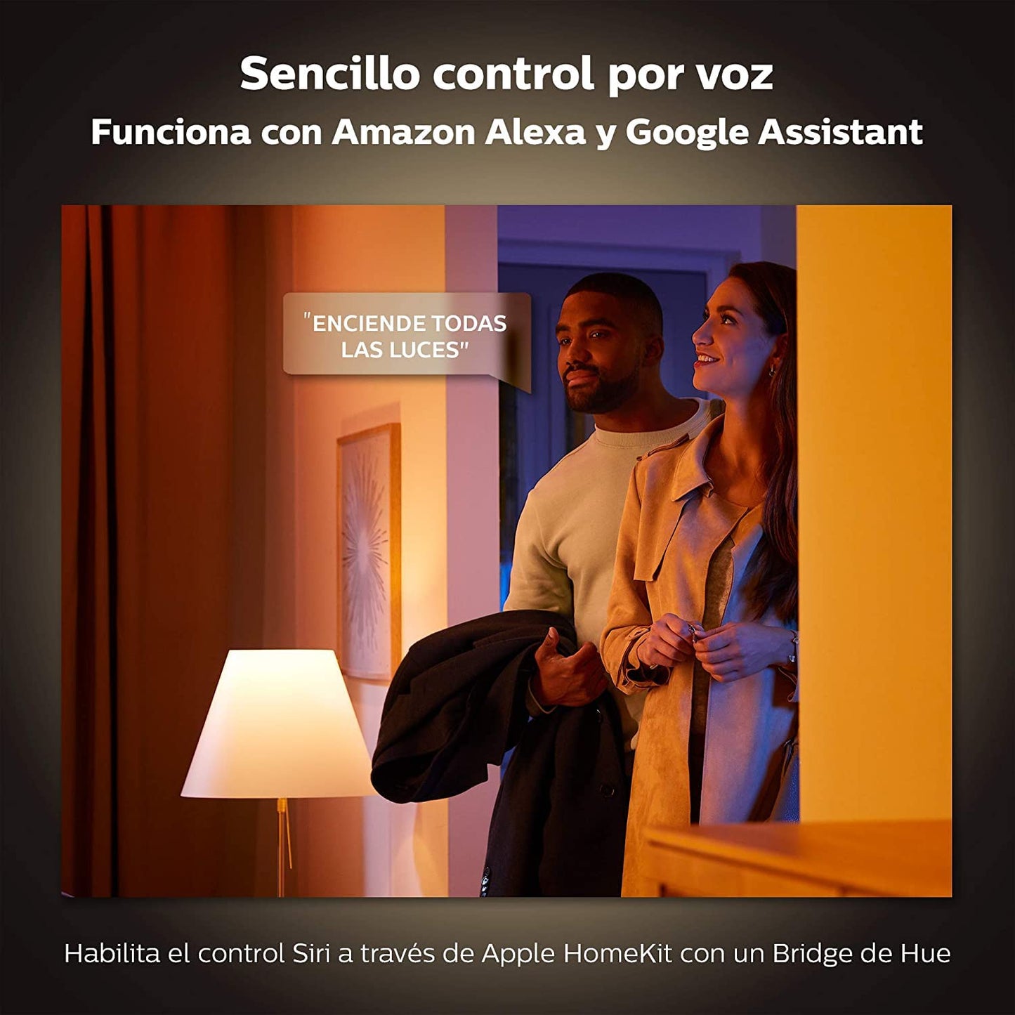 Aplique Inteligente Philips Hue Liane - Alexa