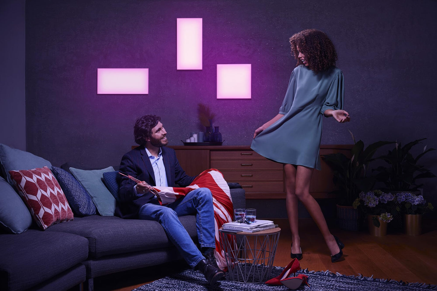 Panel LED LEDVANCE SMART+ WiFi - RGB, 120x30cm, Alexa