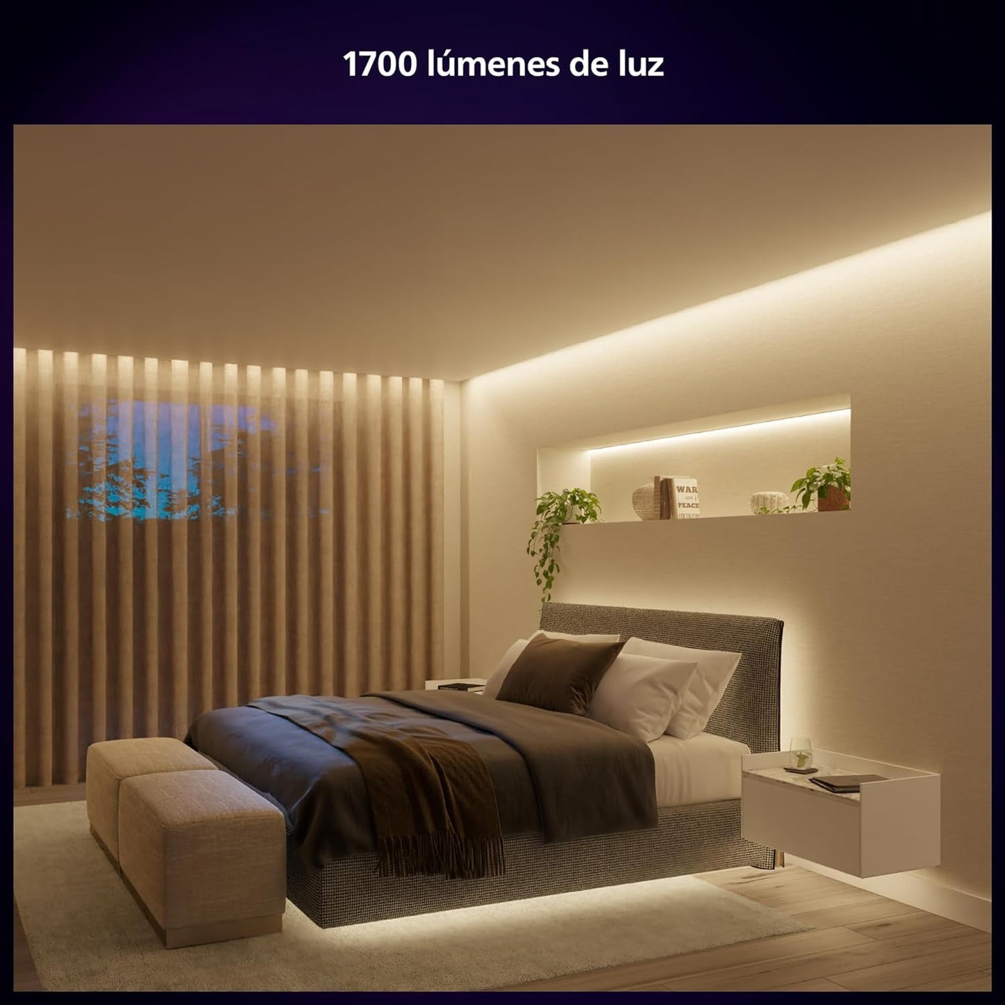 Tira LED Philips Hue 10m - RGB, Alexa