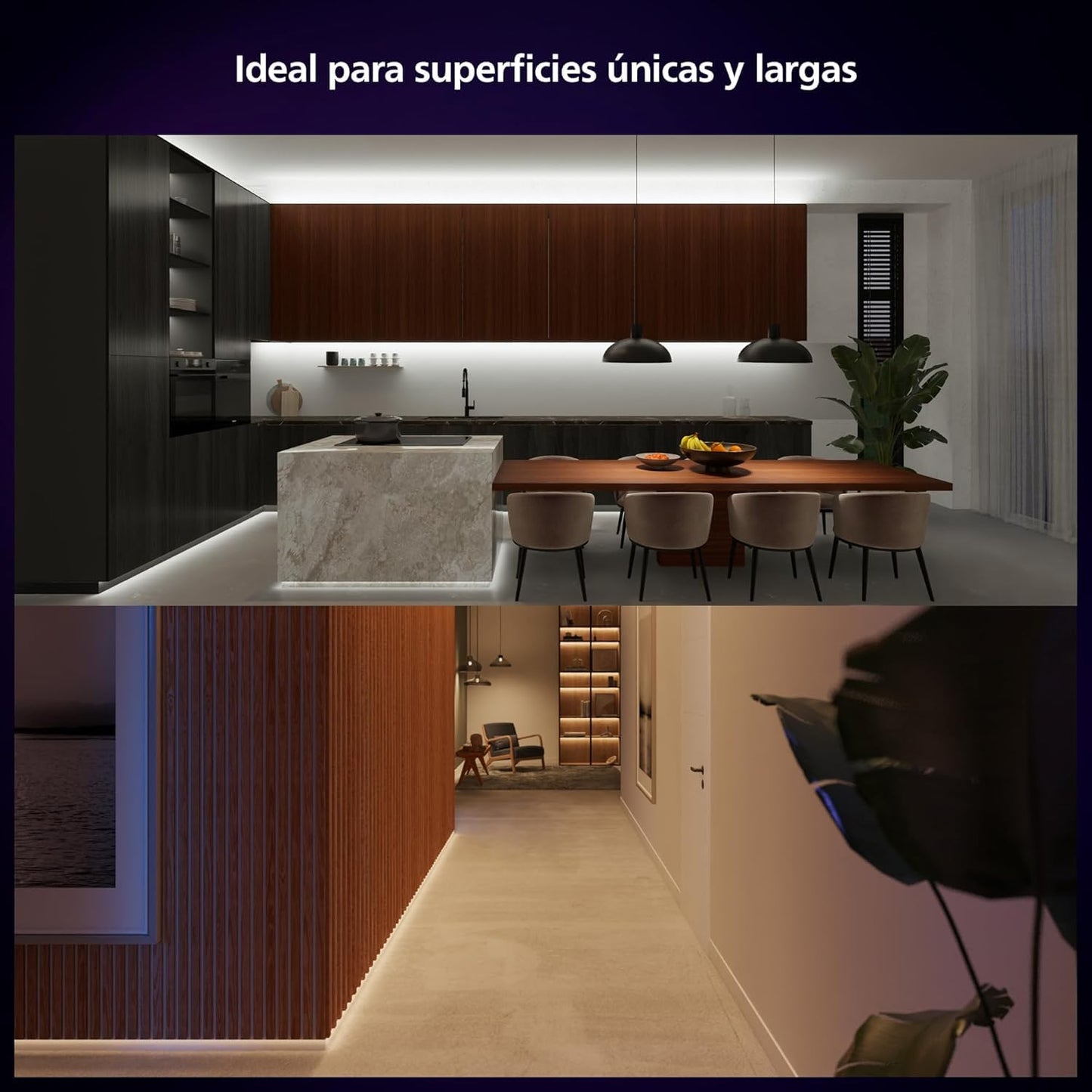 Tira LED Philips Hue 10m - RGB, Alexa