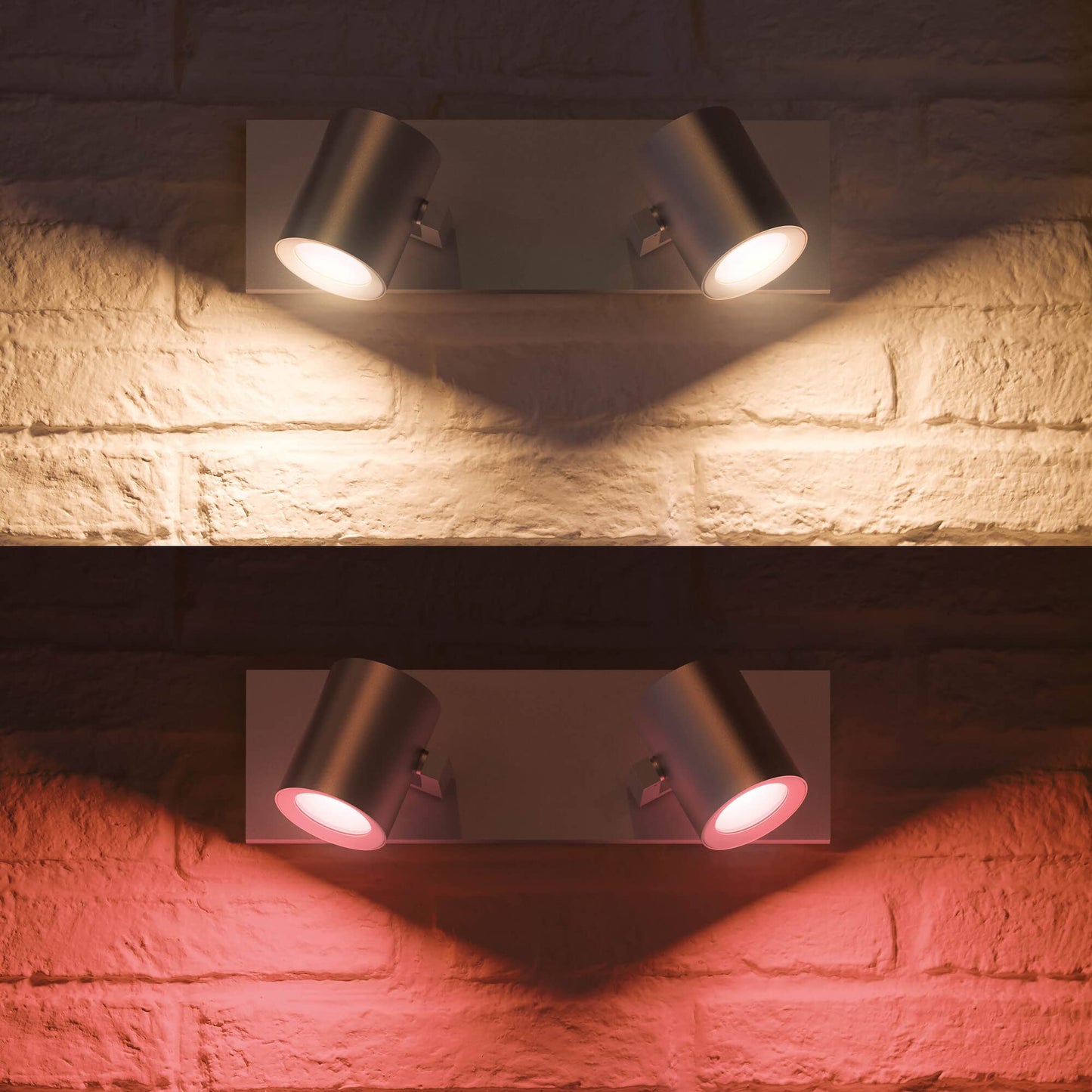 Foco Inteligente Philips Hue Argenta - Luz Blanca y Colores, Alexa