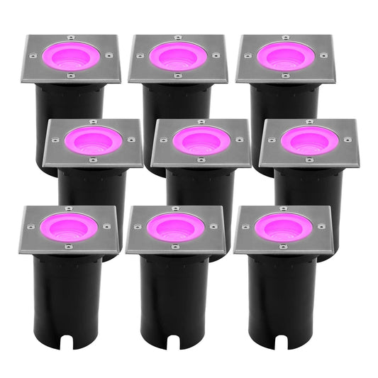 Focos Empotrados Ledvion 9x - RGBWW, IP67