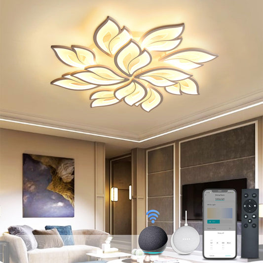 Plafón LED BAYHT Inteligente - 12 Luces, Alexa, Regulable