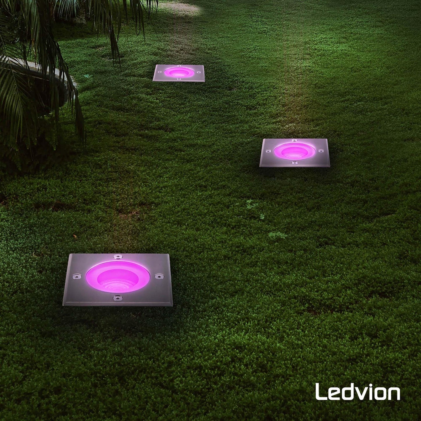 Focos Empotrados Ledvion 9x - RGBWW, IP67